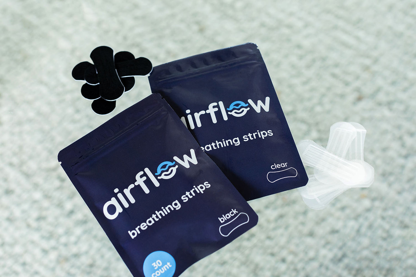 Airflow Black Nose Strips | Black Nose Strips | Airflow Breathing Strips | Double