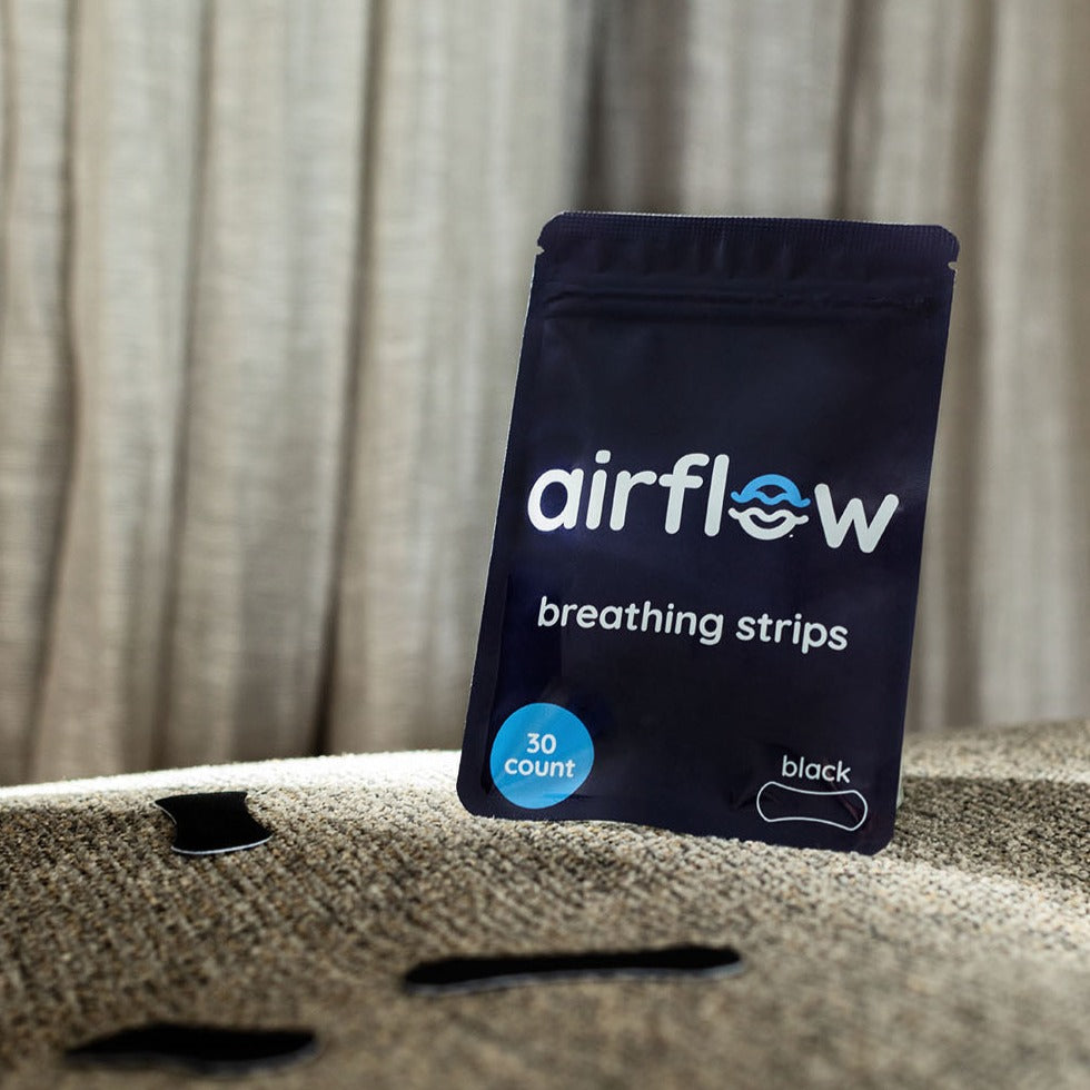 Airflow Black Nose Strips | Black Nose Strips | Airflow Breathing Strips
