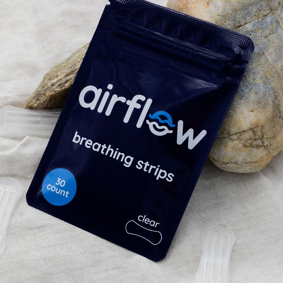 Nasal Breathing Strips | Clear Nasal Strips | Airflow Breathing Strips